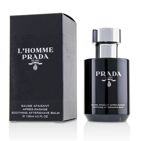 prada amber after shave balm|prada l'homme after shave balm.